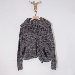 American Eagle Women's Gtay Full Zip Sweater Jacket Size XL